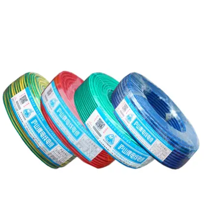 Flexible copper wires flame-retardent pvc insulated Electric cable wire