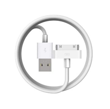 30-Pin to USB Sync and Charge Cable for Various Apple Devices