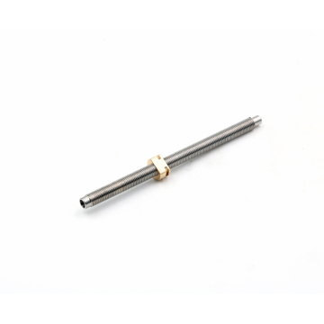 Husillo trapezoidal MN8x1 con acero inoxidable SUS304