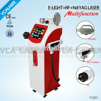 Newest 3 In1 Elight IPL Hair Removal With RF Nd YAG Laser Beauty Device