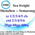 Agent maritime professionnel de Shenzhen à Semarang