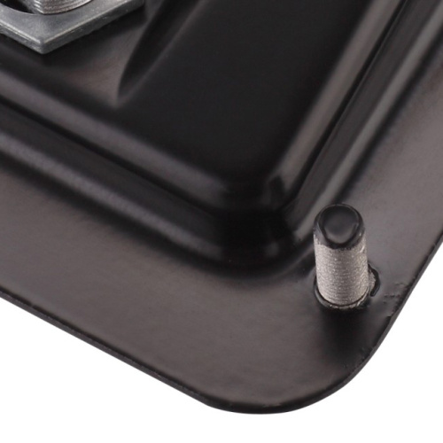 Black Steel Industrial Cabinet Hardware Truck Toolbox Cabinet Door Panel Paddle Locks