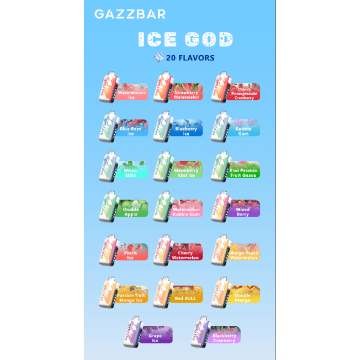 GazzBar 50000 Puffs Vape Ice God Wholesale Italy