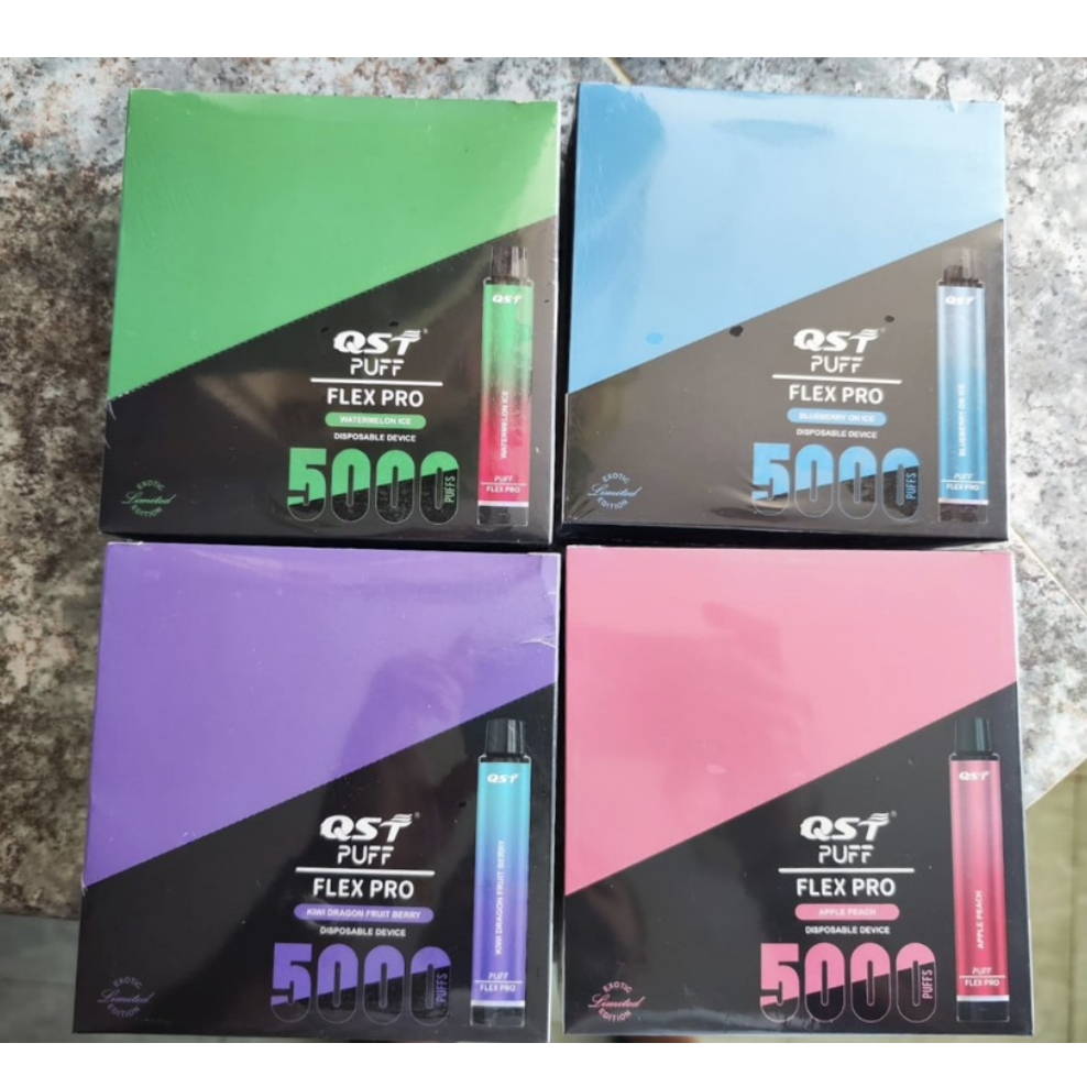 QST Puff Flex Pro5000 Vape descartável recarregável