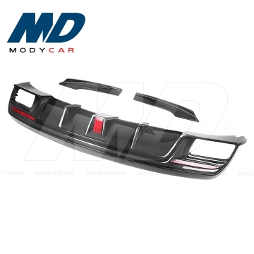 Paktechz Carbon Fiber Rear Diffuser for Mercedes-Benz CLA-Class 2013-2018