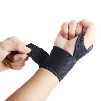 Factory Wholesale Powerlifting Wrist Wraps for Unisex - Adjustable Support & Strength Training