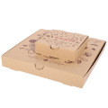 Design personalizzato stampato eco pieghevole pizza box da asporto