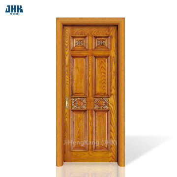 JHK- Modern Main Designs Solid Carved Doors