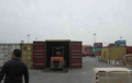 Container laden Staalbuis controleren