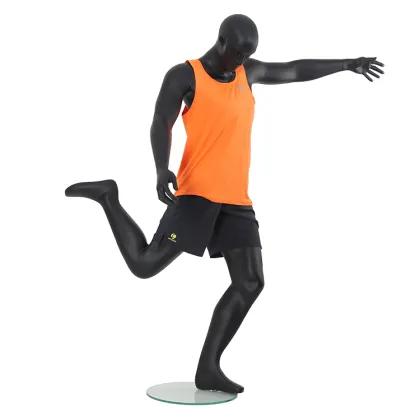 Full Body Football Pose Male Athletic Mannequins