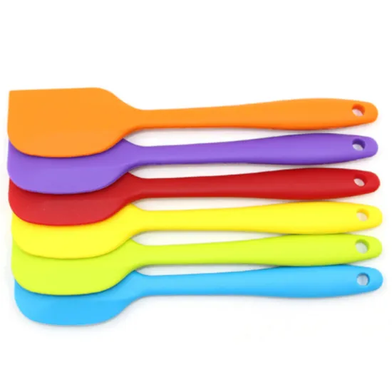 Heat Resistant Non Stick Pastry Baking Silicone Scraper Spatula (8 inch & 11 inch)