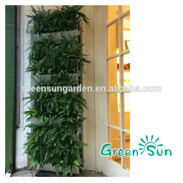 High quality vertical garden green wall module artificial hanging wall for plants synthetic grass moss turf indoor decor