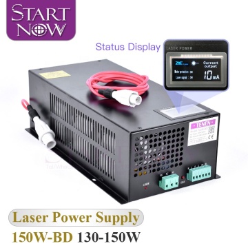 Alimentazione laser da 150 W-BD 150 W con schermo di visualizzazione per tubo laser CO2 130W