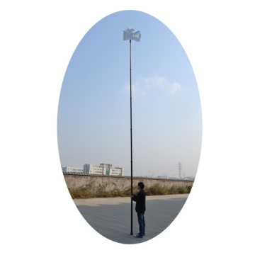 Polo telescopico in fibra di carbonio: perfetto per la pubblicità, la fotografia e gli sport ad alta quota