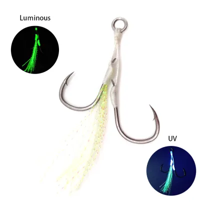 XUHANG D015 Micros Slow Jigging Assist Hooks Thread