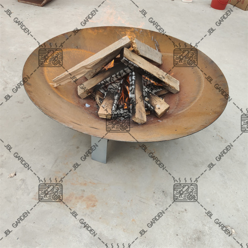 Park Wood Burning Corten Steel firepit