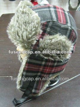 animal-friendly faux fur Russian ushanka winter hats