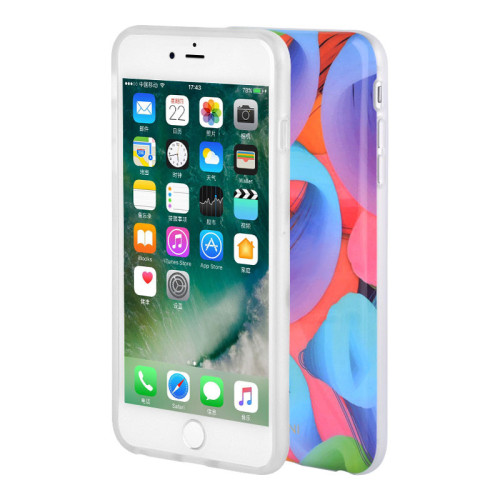 Colorful Paintings IMD Iphone8 Plus Full Protection Case
