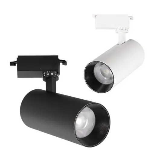 Adjustable Commercial Aluminum Dimmable LED Track Lighting for Clothing Stores