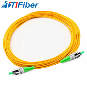 FC / APC Single Mode Fiber Patch Cord 2.0mm 10M PVC Jacket