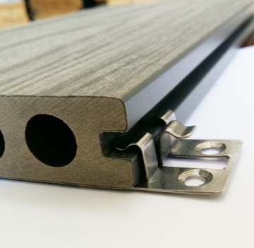Wholesale WPC Decking S304 Clips for Wood Plastic Composite Decking