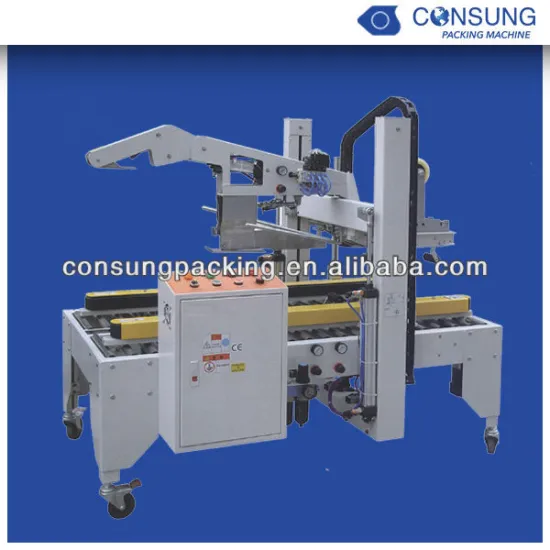 Automatic Flaps Folding Carton Sealing Machine