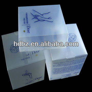 China packaging pp cosmetic boxes