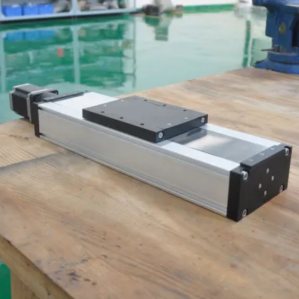 Chengdu servo drive ball screw linear guide with servo motor