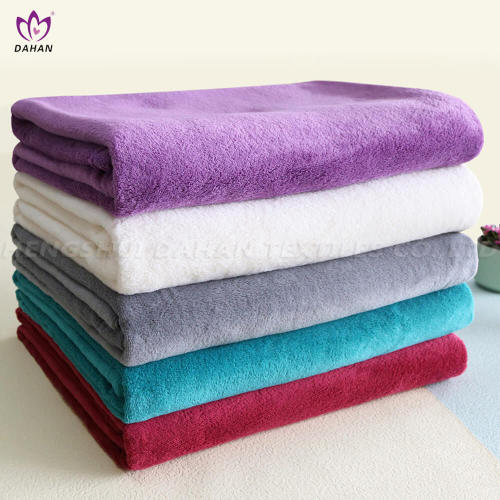 Solid Color Blanket Solid color coral fleece blanket Factory