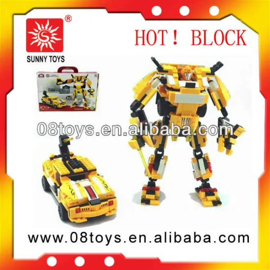 2 In 1 Newest Carton Robot Brick