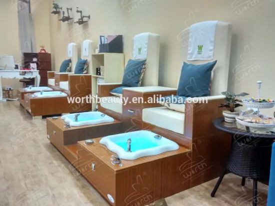 Newest Pedicure Spa Chair Series,acrylic Base Spa Chair,Double Seat Foot Spa Chair