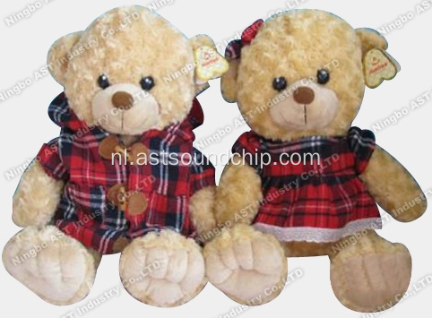 Teddybeer, knuffels / knuffel, muziek knuffel