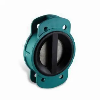 Iron Soft Sealing Butterfly Check Valve with -30 to 180° Applicable Temperatures