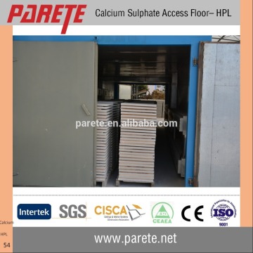Computer room pvc finish calcium sulphate raised floor price