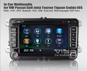 Vw Volkswagen Caddy Scirocco Rabbit Passat B6 In Car Entertainment Bluetooth Dvd Vvw8806