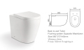 Minimalist Washdown Bathroom Sanitary Ware Set