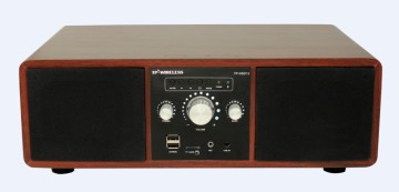 All-in-One 2.1 CH Bluetooth Speaker (Support FM Radio, SD Card, TF Card, USB Charging)