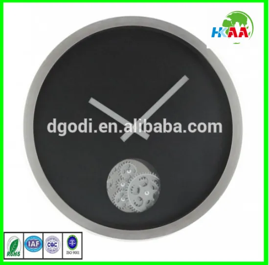 European anquite round metal decorative wall clock