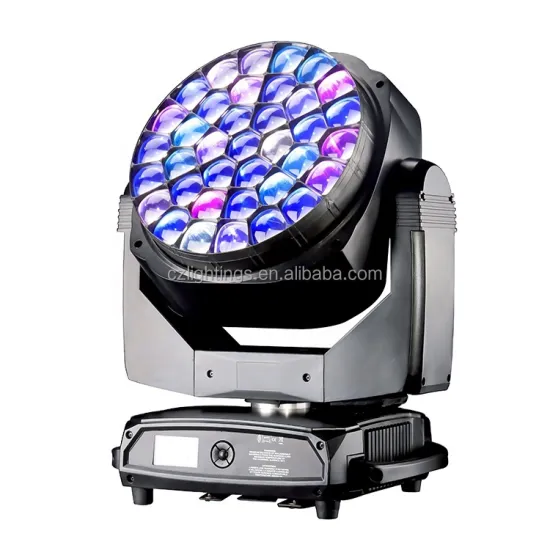 Clay Paky K20 37x15W Beam Wash Zoom B Bee Eye LED Moving Head Light