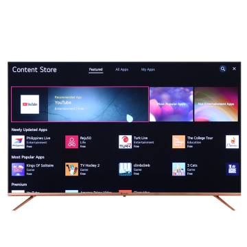 Air Mouth Voice Control Wall Mount Android 7/9/11 Smart TV 4K UHD 65 Inch