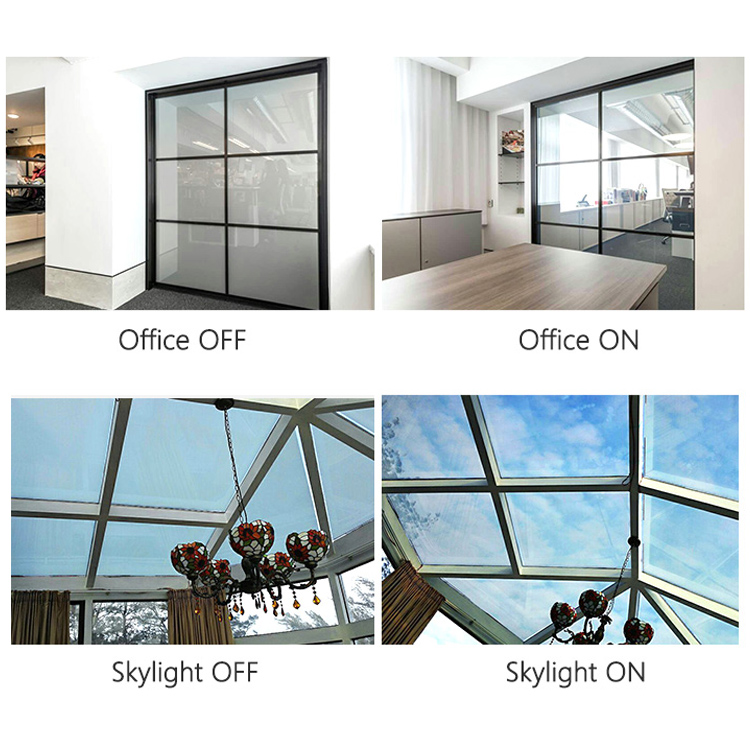 Bicchiere di oscuramento intelligente Smart Dimming Glass