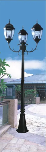 LED Antique Aluminum Garden Light