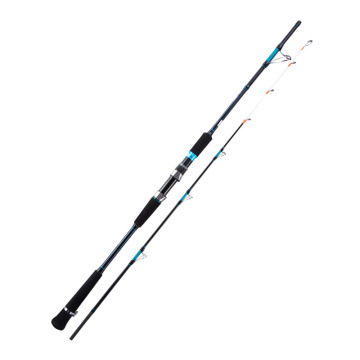 RANMI Giappone Fuji Parti Fuji Antiva barca a barca a marcia lenta canna da pesca - 2 sezioni in fibra di carbonio Basta di pesca a filatura