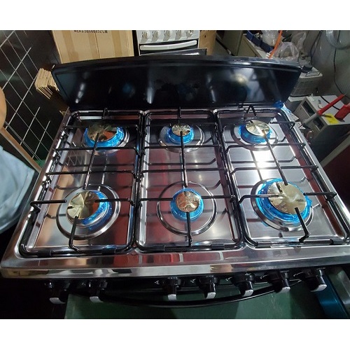 Cooker a gas in acciaio inossidabile per gli elettrodinomici in acciaio inossidabile della cucina occidentale