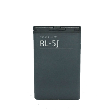 Lithium Battery 1320mAh 3.7V BL-5J for Nokia 5230/5233/5800/3020/Xpressmusic/N900/C3/Lumia 520/525/530/5900 (Black)