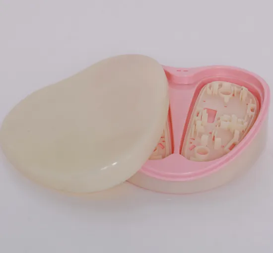 Heart Shape PU Cosmetic Box