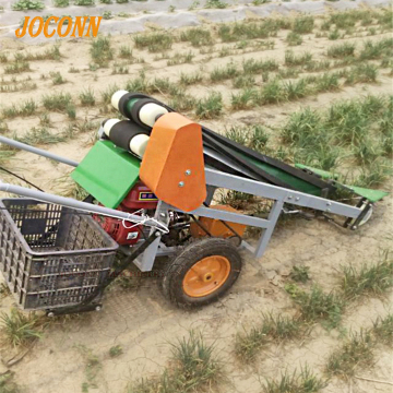 Automated 25cm Width Vegetable Harvester: Oregano, Fennel, Chinese Chives, Shallots, Spring Onion Picker