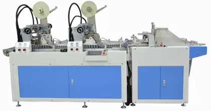 Double Side Tape Application Machine for Cardboard and Card Boxes
