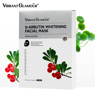 VIBRANT GLAMOUR Arbutin Whitening Facial Mask