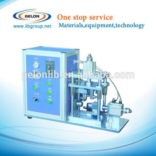 Desk-top Semi-Auto Grooving Machine for Cylinder Cell case ,Lithium battery lab machine